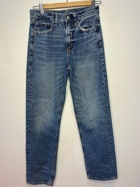 American Eagle Outfitters Straight Fit Blue Jeans 00